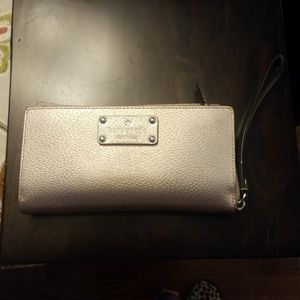 Kate spade rose gold wallet